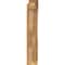 Ekena Millwork Traditional Craftsman Rough Sawn Outlooker, Western Red Cedar, 8"W x 36"D x 44"H OUT08X36X44TRA04RWR - alternate 2